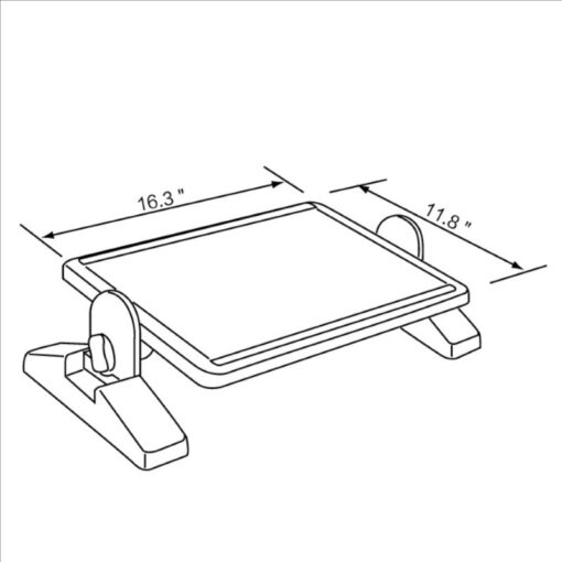 ĐẾ KÊ CHÂN DXRACER ACCESSORIES FR/6033/N - Ảnh 3
