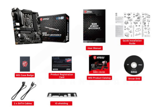 MSI MAG B460M BAZOOKA Mainboard - Ảnh 4